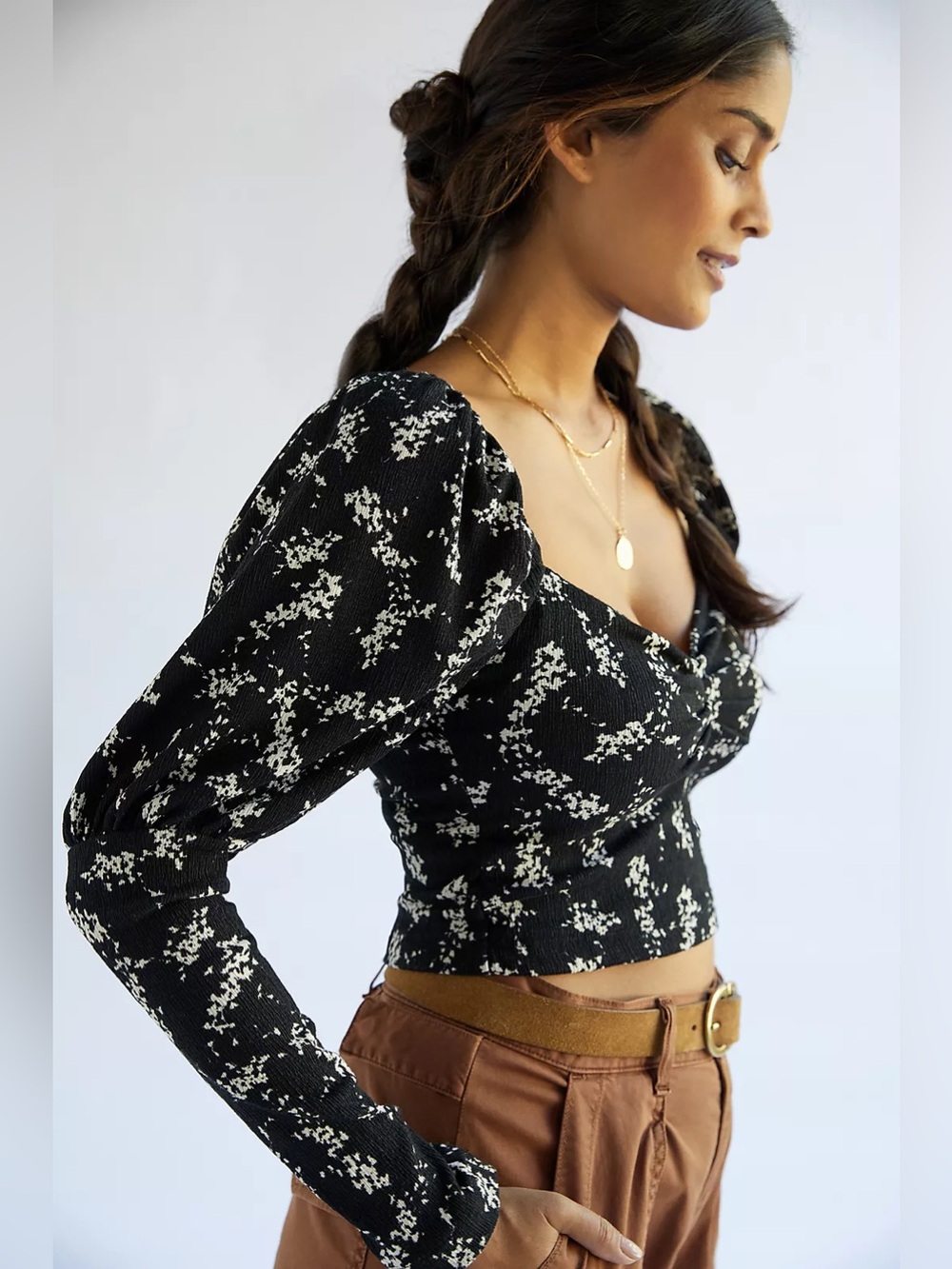 Anthropology Sweetheart Top XS